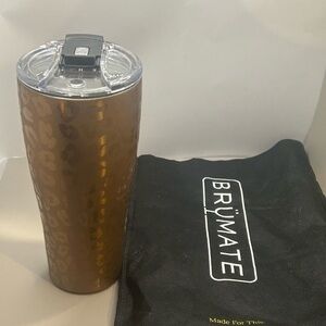 BrüMate Leopard Print Tumbler NEW